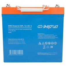 Аккумуляторная батарея Энергия АКБ GPL 12-55 