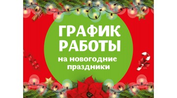 Режим работы магазина в Новогодние праздники