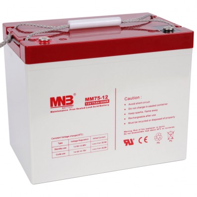 Аккумуляторная батарея MNB MM 75-12 Аккумуляторы - Аккумуляторная батарея MNB MM 75-12