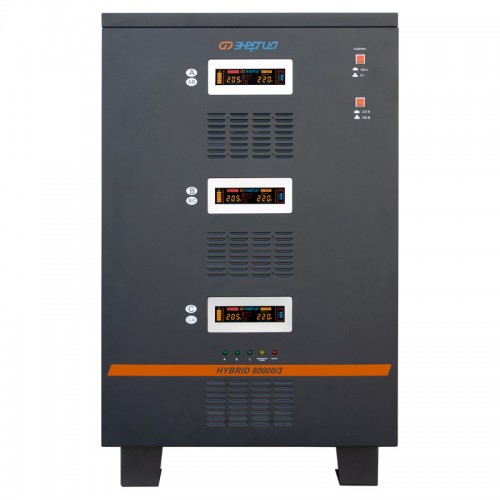 Стабилизатор напряжения Энергия Hybrid II 60000 (трехфазный) Стабилизатор напряжения Энергия Hybrid II 60000 (трехфазный)